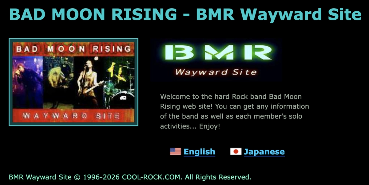 Bad Moon Rising - BMR Wayward Site